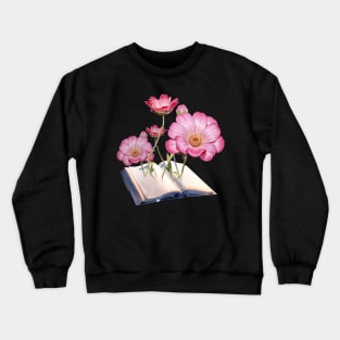 Flower Book Crewneck Sweatshirt